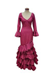 Taille 46. Robe Flamenco Modèle Lolita. Bougainvillier 123.967€ #50759LOLITABGNV46